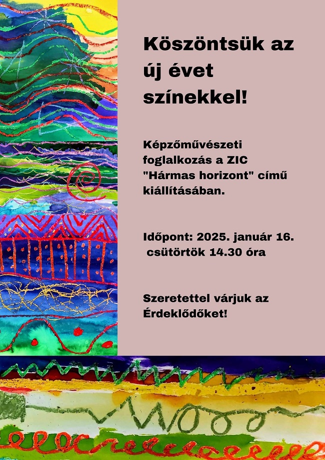 KÖSZÖNTSÜK AZ ÚJ ÉVET SZÍNEKKEL!